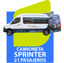Camioneta Sprinter de 21 pasajeros