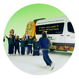 Transporte renta camionetas para escuelas